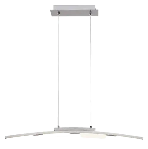 RABALUX Eucalyptus, LED visilica, 20W, 3000K, dimabilna touch, hrom