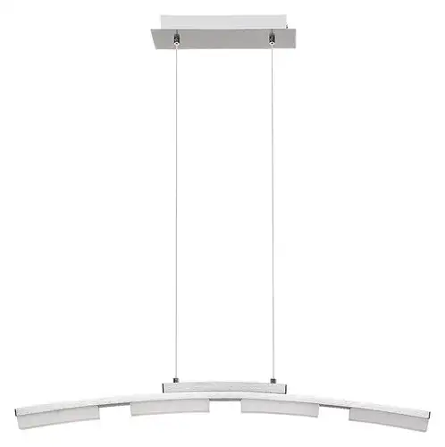 RABALUX Eucalyptus, LED visilica, 20W, 3000K, dimabilna touch, hrom
