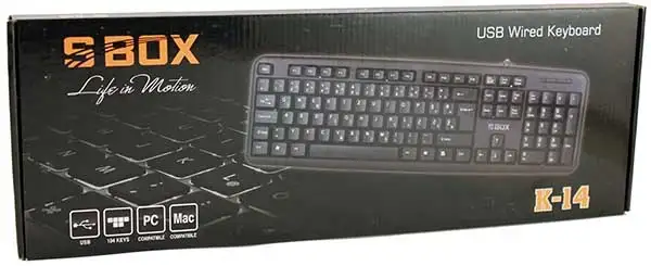 S-BOX K 14 usb 104 tastera