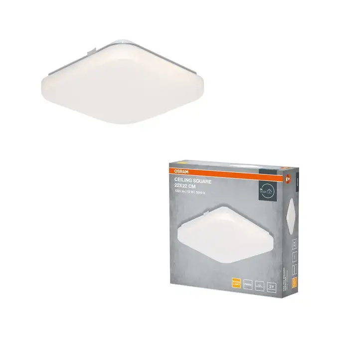 OSRAM  kvadratna plafonjera IP20 12W 4000k