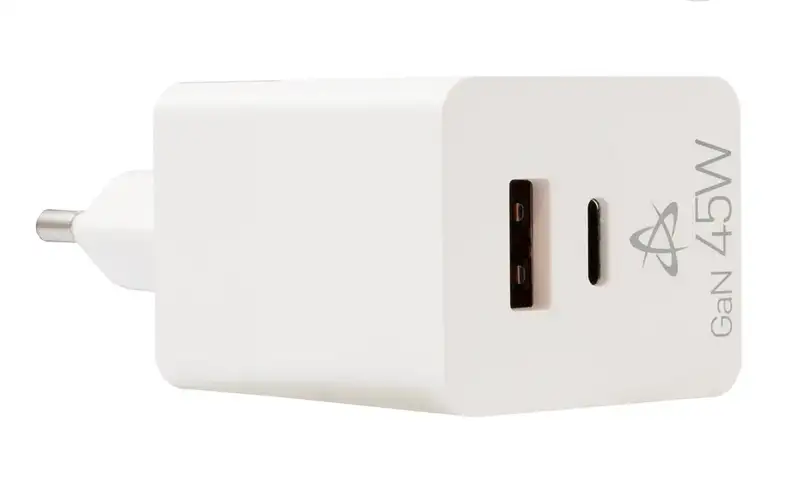 S-BOX HC 45, USB-A, USB-C, 45W GAN Home Charger