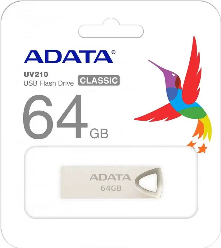 ADATA 64GB 2.0 AUV210-64G-RGD USB Flash