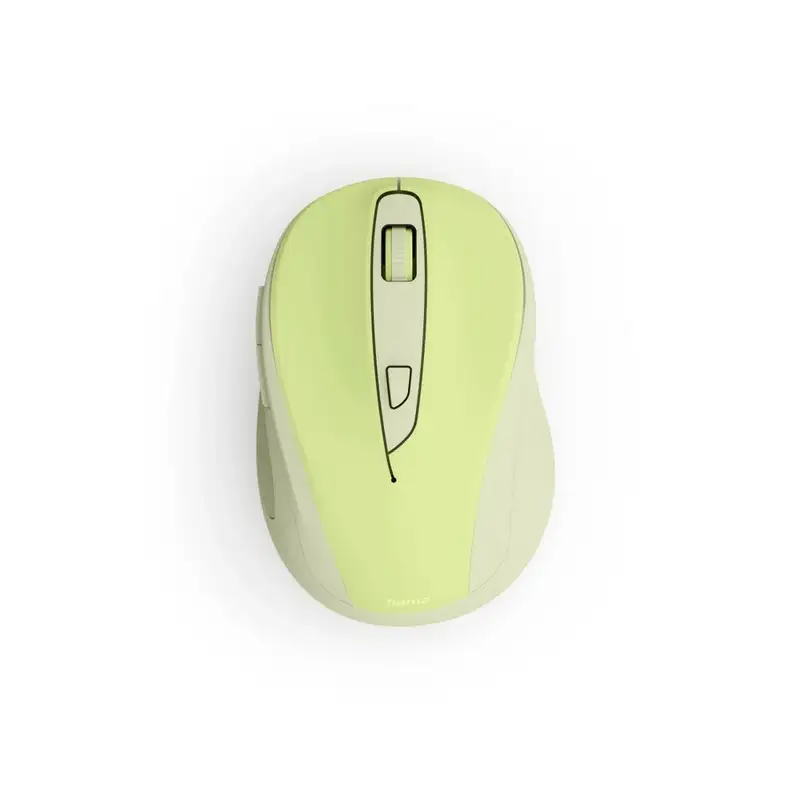 HAMA WM-400 opticki bezicni mis,  6 tastera, ergonomski zelen