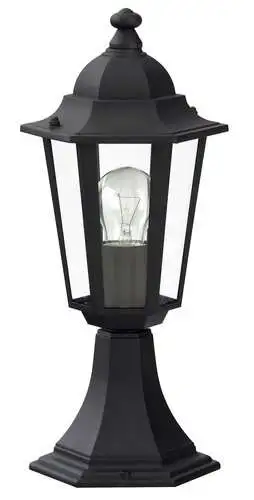 RABALUX Velence spoljna lampa 40cm E27 60Wcrno IP43