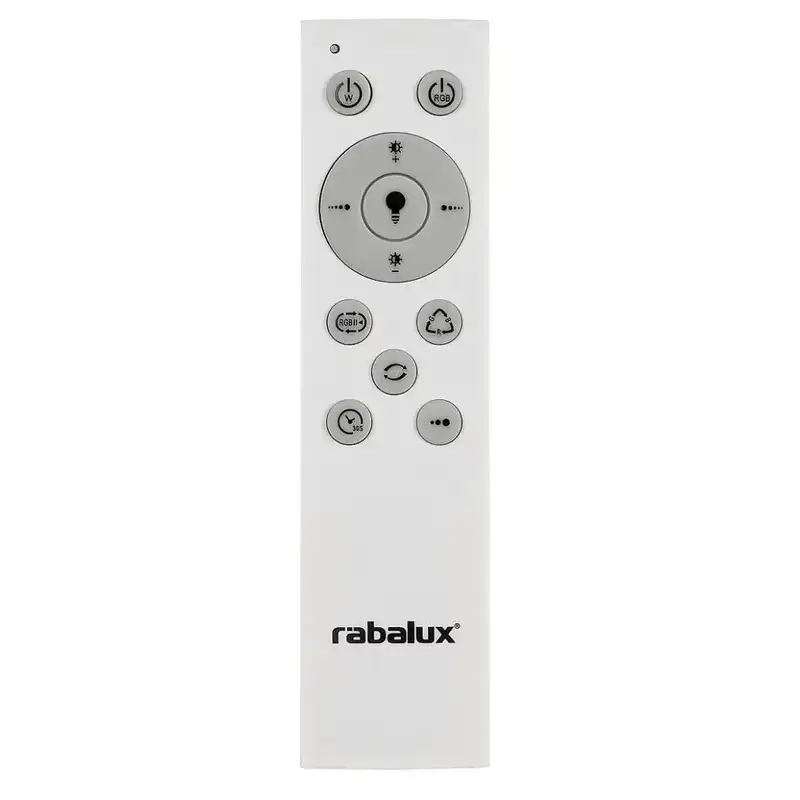 RABALUX Calvin, RGB plafonjera sa daljinskim, LED 40W, 3000-6000K, dimabilna, precnik 50cm