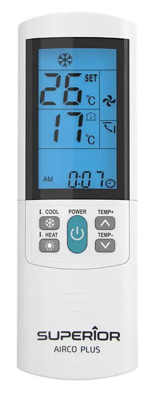 SUPERIOR RC AIRCO Plus univerzalni daljinski upravljač za klime