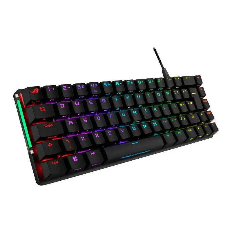 ASUS ROG FALCHION ACE BLACK, ROG NX RED, UK loc, PBT, Wired