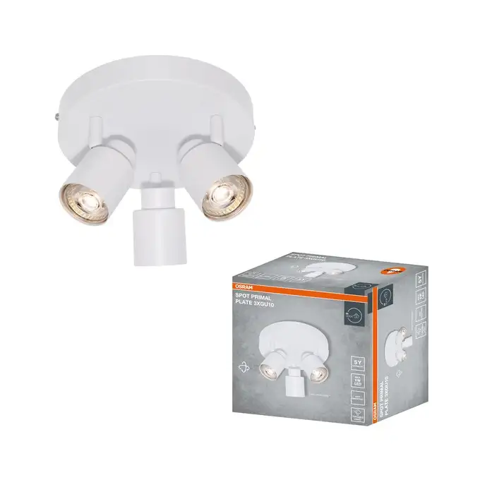 OSRAM  LED Spot lampa Primal PL 3XGU10,bela