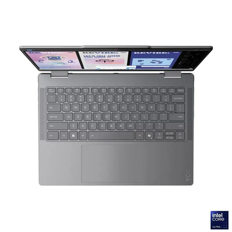 LENOVO Yoga 7 2in1 14ILL10, 14" WQUX OLED Touch, Intel Core U5-226V, 16GB, 512GB, BKLT, SRB, DOS, siva (83JQ0035YA)