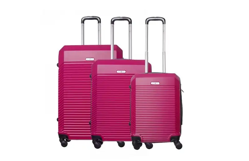 ENOVA CAPRI ABS Set kofera 3 / 1 Pink