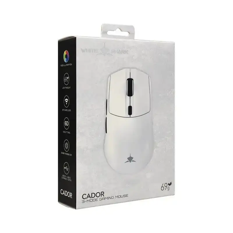 WHITE SHARK WGM 5020 Cador Wireless Mouse White