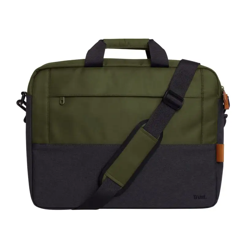 TRUST LISBOA 16" LAPTOP BAG - GREEN (25245)