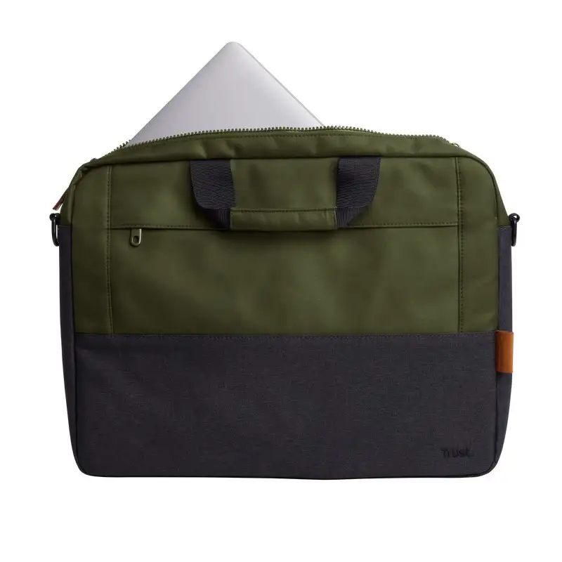 TRUST LISBOA 16" LAPTOP BAG - GREEN (25245)
