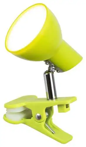 RABALUX Noah, clip lamp, green,  LED 5W