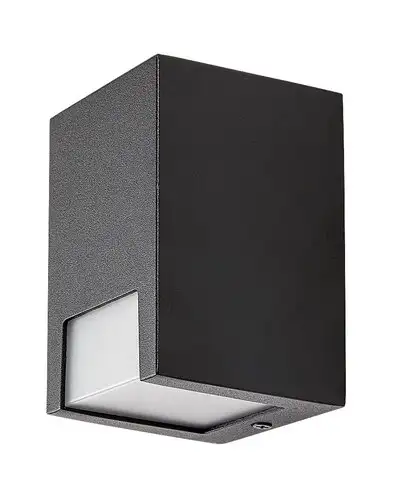 RABALUX Cernon, spoljna zidna GU10, aluminium crna, dimenzije 7,5x11cm, IP44