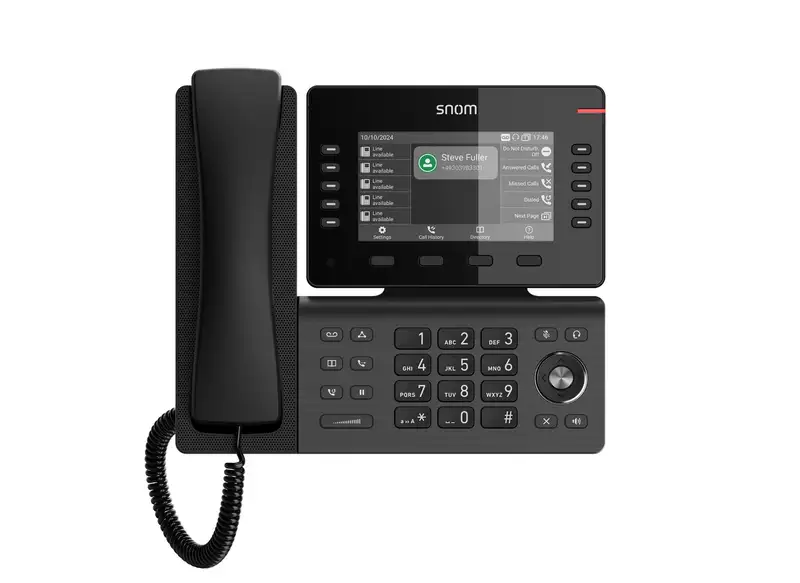 SNOM D815W IP EU Black