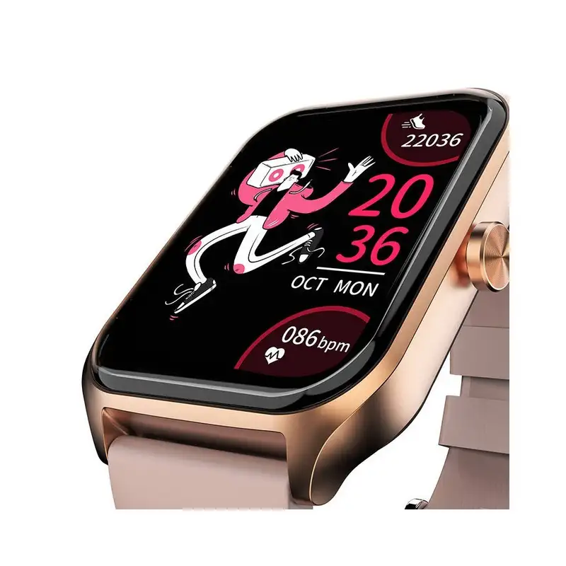 HIFUTURE Smart Watch Ultra 2 Pro Pink + Black band