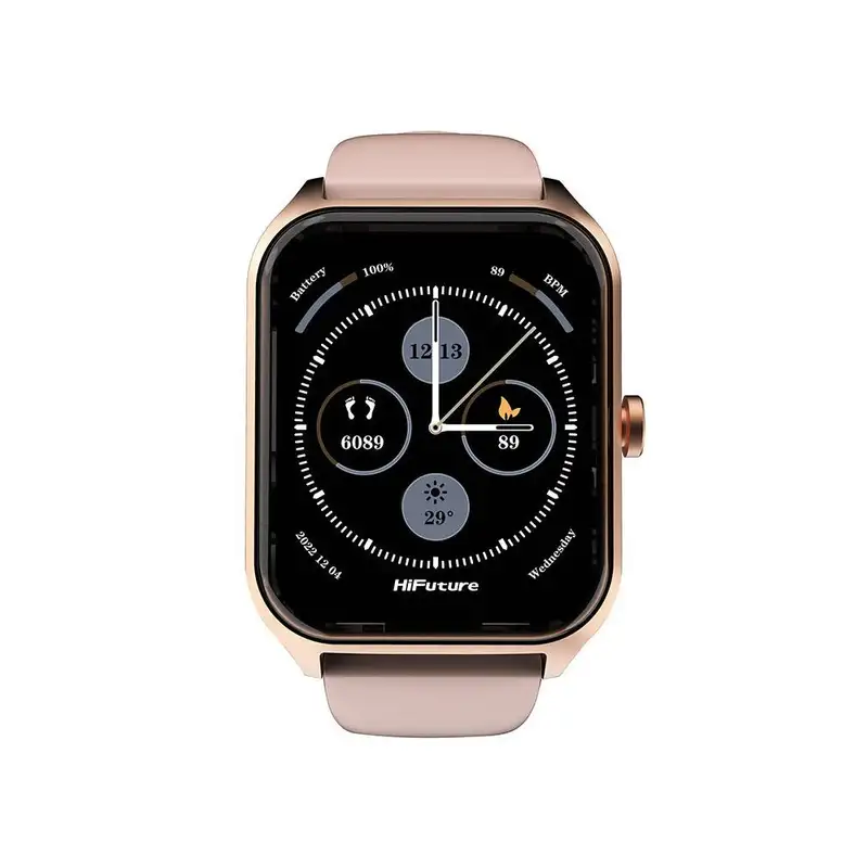 HIFUTURE Smart Watch Ultra 2 Pro Pink + Black band