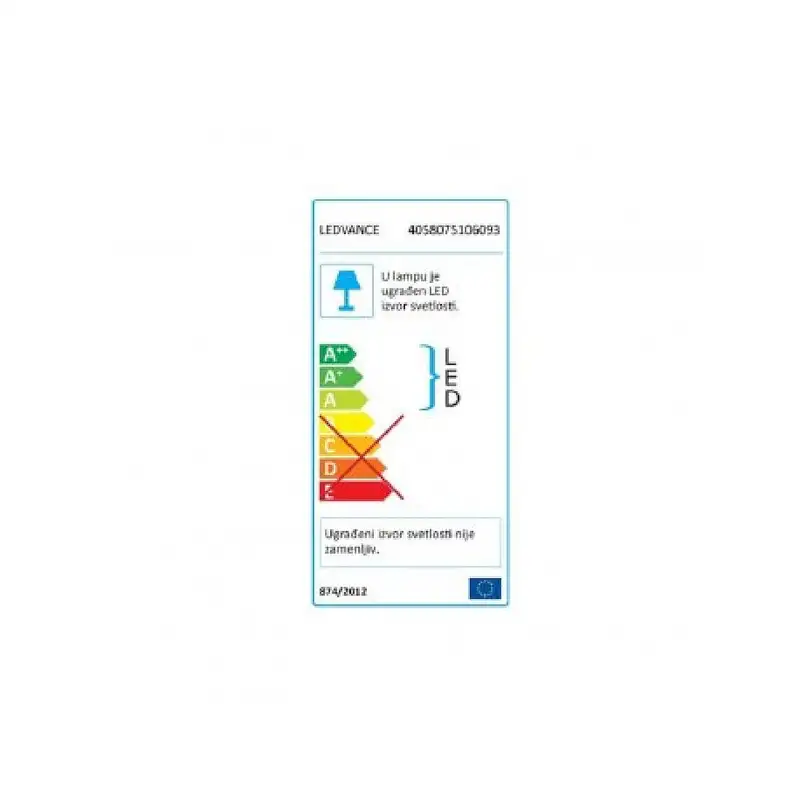 LEDVANCE  LED Svetiljka sa prekidacem 300mm4W/4000K