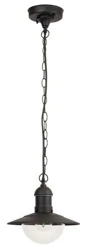 RABALUX Oslo spoljna Visilica E27 60W crno IP44
