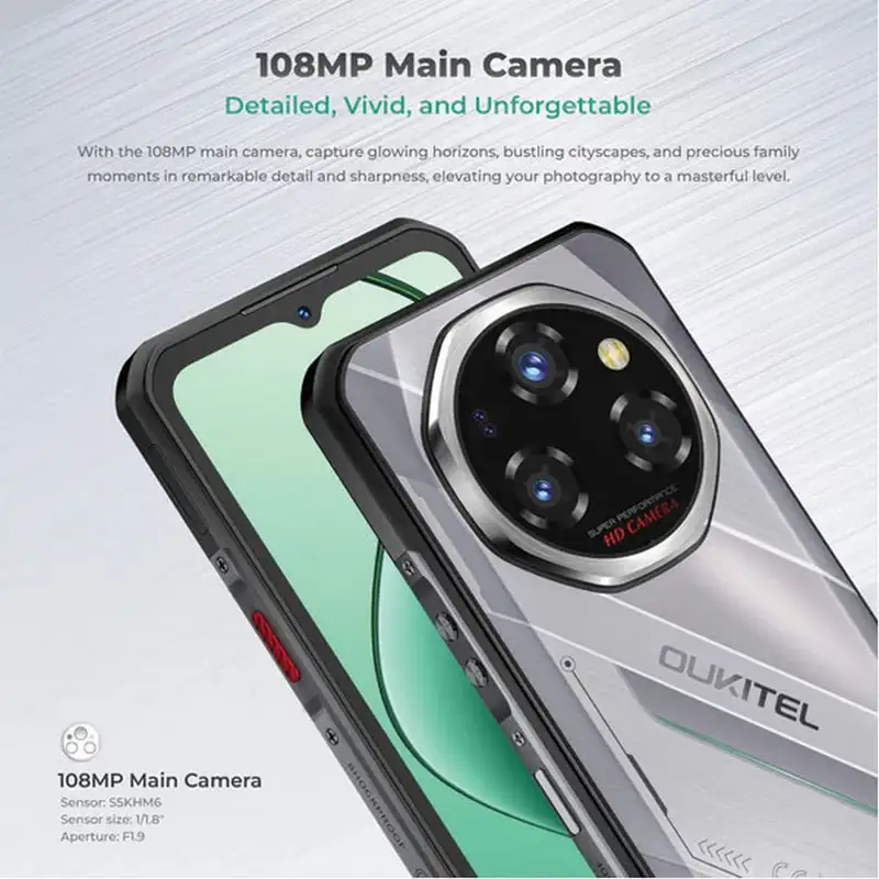 OUKITEL WP62 16GB/512GB Black