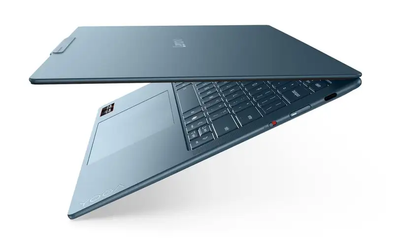 LENOVO Yoga Slim 7 14AGP11, 14.0" 2.8K OLED, AMD Ryzen AI 7 445, 16GB, 512GB, Backlite, Win11Home, Tidal Teal, Aluminium (83QS001TYA)