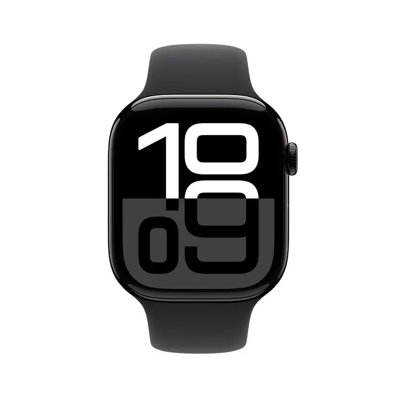 APPLE Watch S10 GPS 42mm Jet Black Alu Case with Black Sport Band - M/L mwwf3qv/a