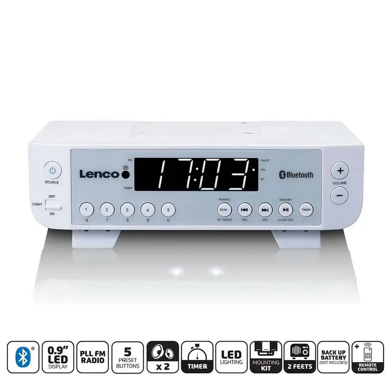 LENCO KCR-100WH
