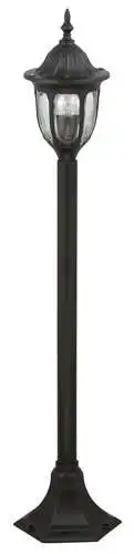 RABALUX Milano spoljna lampa 1m E27 60W crno IP43