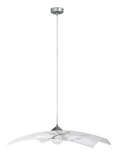 RABALUX Elina visilica400x400 E27 60Wcrno / belo
