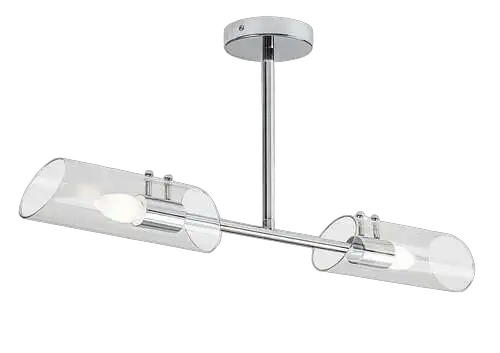 RABALUX Teodoro plafonjera E14 2x12W hrom