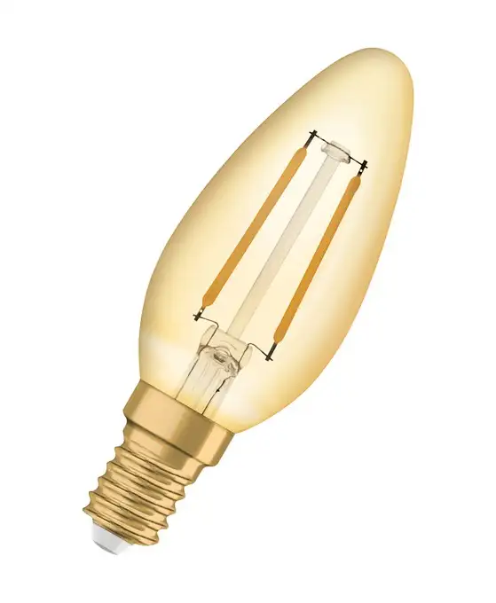 OSRAM  Vintage 1906 LED  GOLD22 5W 2400 E14