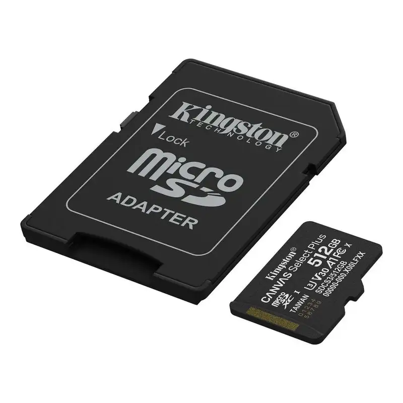KINGSTON MicroSD 512GB Kingston SelectPlus gen 3