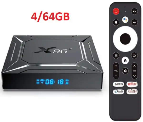 GEMBIRD GMB-X96 M200 4/64GB smart TV box