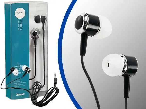 X WAVE E-170 black 3.5mm/1.2M