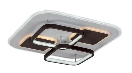 RABALUX Delion, plafonjera,LED 50W,bl/bela/braon