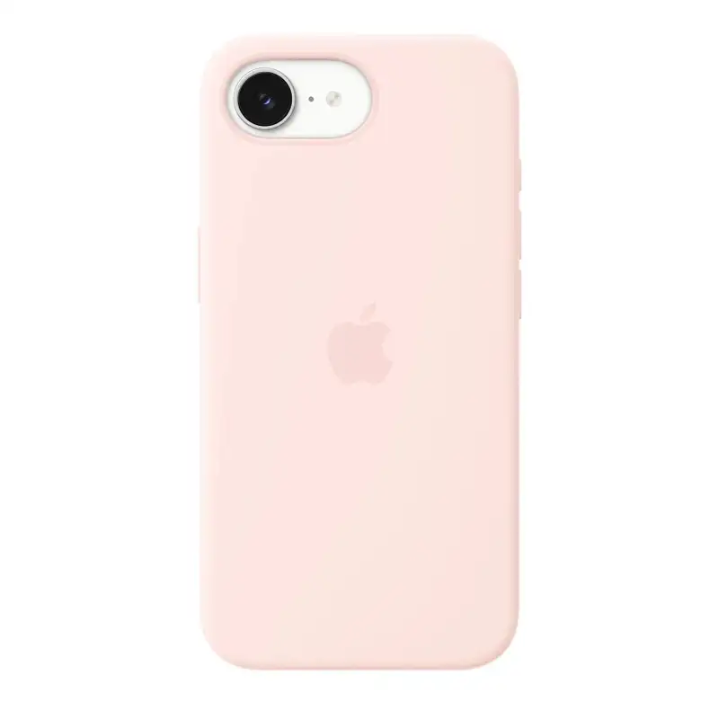 APPLE iPhone 17e Silicone Case with MagSafe - Soft Pink mhwj4zm/a