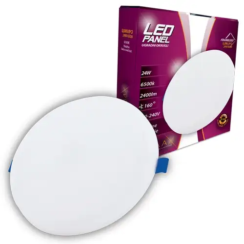LUMAX High Lumen Frameless LUMUPO-24W 6500K Ugradni-Okrugli 2400 lm