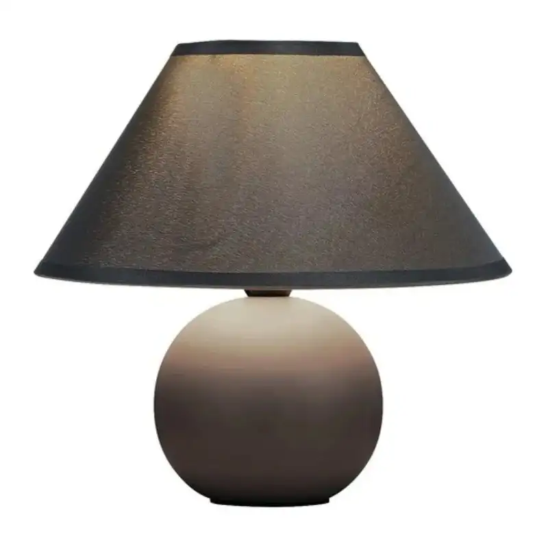 RABALUX Ariel, unutrašnja keramicka stona lampa, siva, E14 G45 1xMA