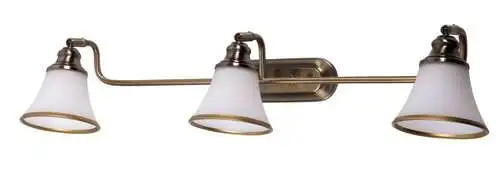 RABALUX Grando zidna lampa E14 3x40W bronza / belo