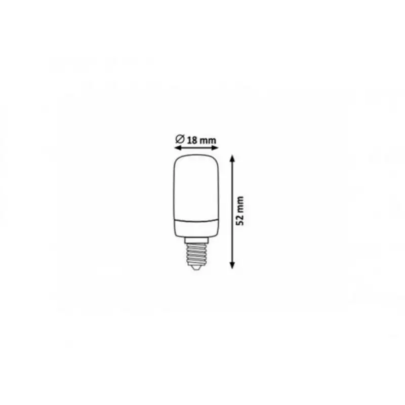 RABALUX Sijalica LED E14, 1,8W, 120 lm, 3000K