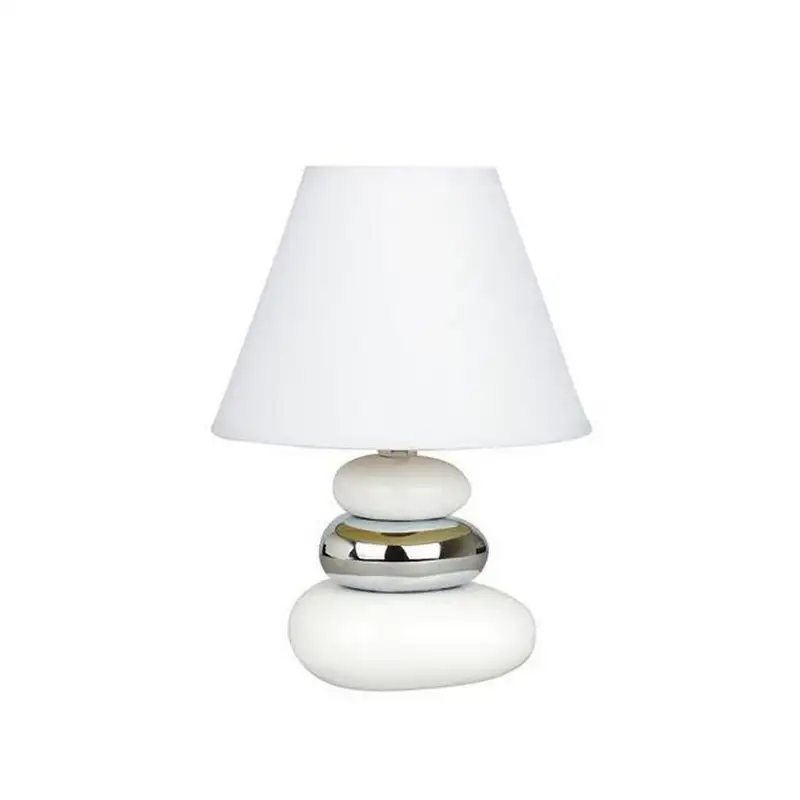 RABALUX Salem keramicka stonaE14 40W belo-srebro