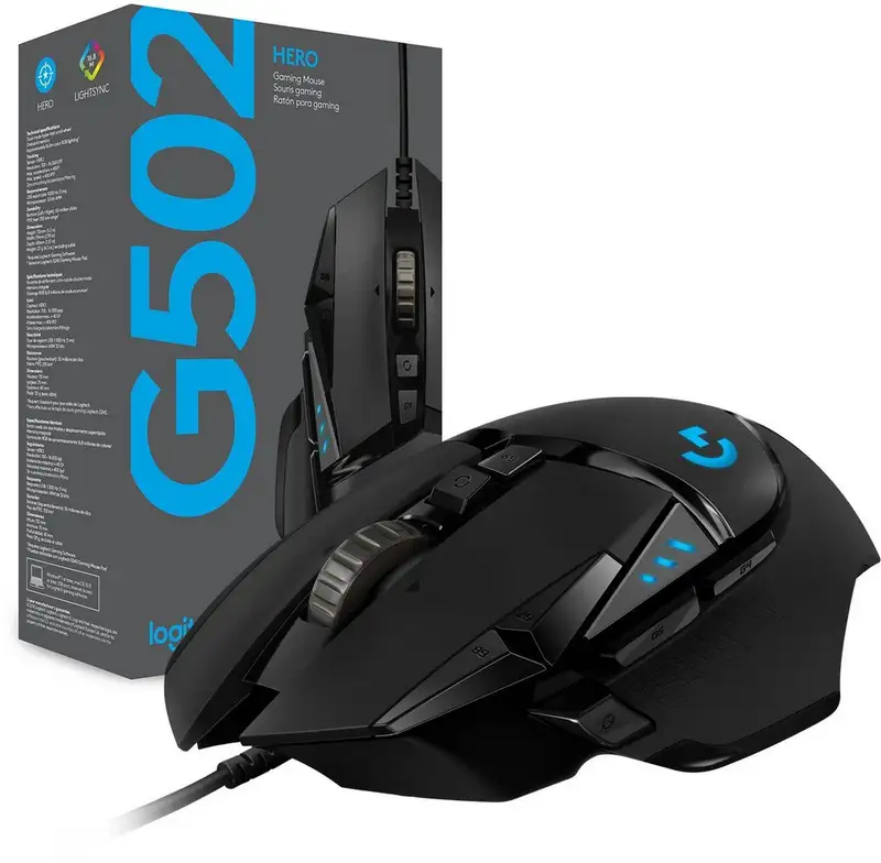 LOGITECH G502 Hero black EWR2 910-005471