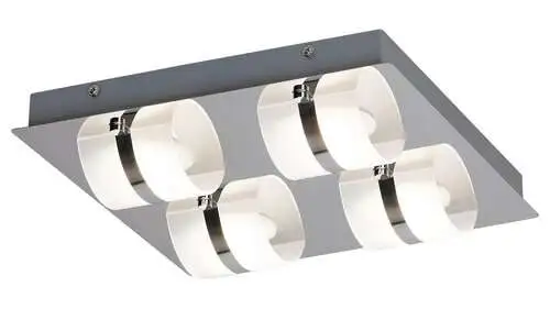 RABALUX Tony plafonjera  LED 4x5W,hrom,IP44