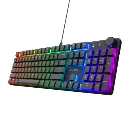 TRUST GXT866 TORIX gaming tastatura US crna