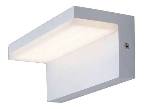 RABALUX Zaragoza, LED spoljna zidna, bela aluminium, 10W, 780lm, (bez dif. 1000lm), 4000K