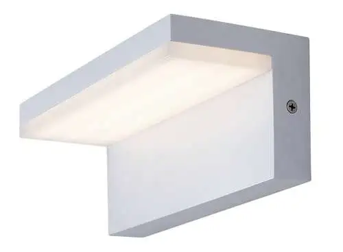 RABALUX Zaragoza, LED spoljna zidna, bela aluminium, 10W, 780lm, (bez dif. 1000lm), 4000K