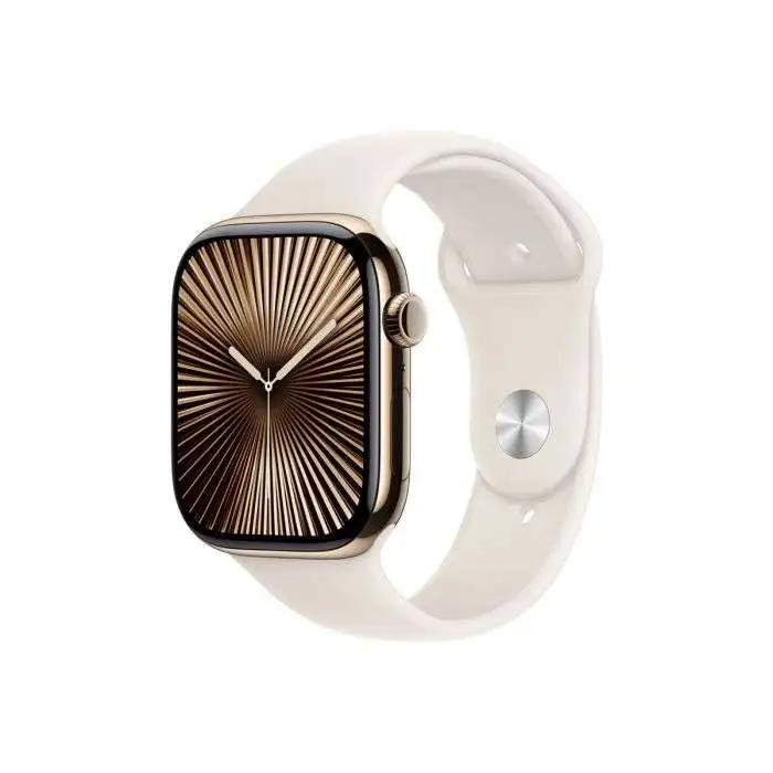 APPLE Watch 46mm Sport Band Starlight Sport Band - M/L mxm73zm/a