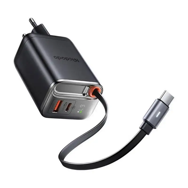 MCDODO CH-4100 67W 1C+1A GaN USB-C kabl na izvlacenje, 65cm