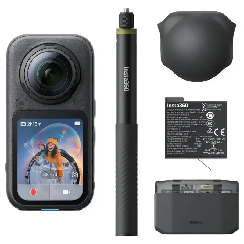INSTA360 X6 Essentials Bundle Midnight Black